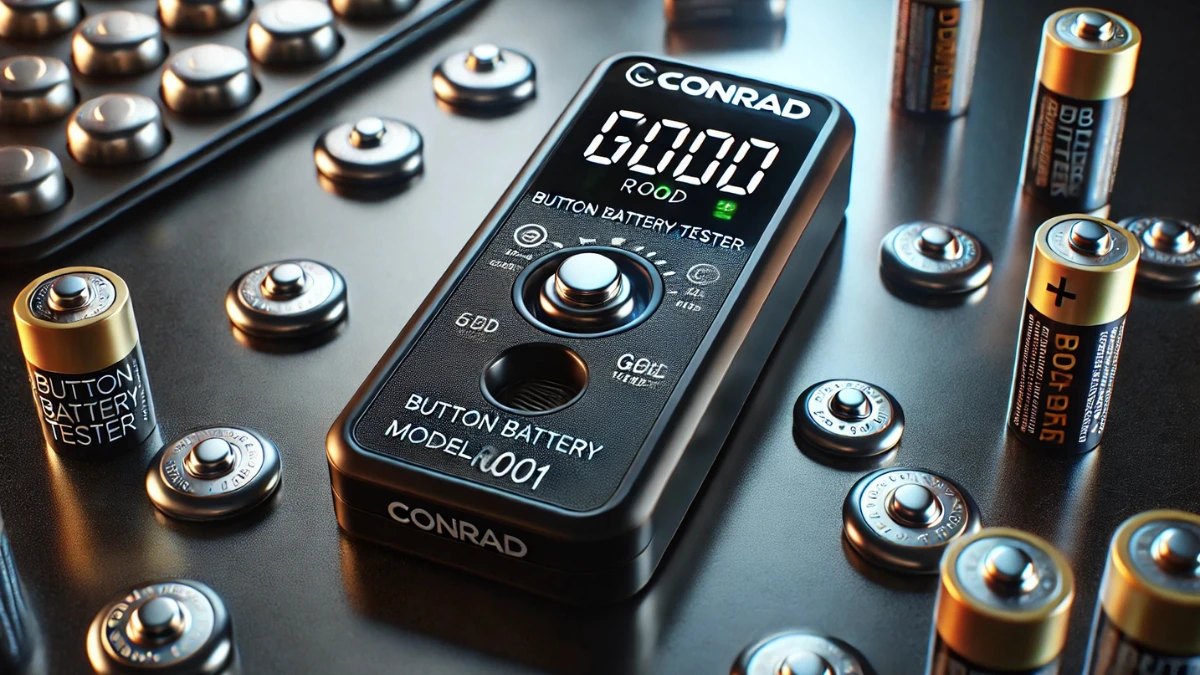 The Ultimate Guide to the Conrad Button Battery Tester Model R0001: Features, Benefits, and How to Use It Effectively